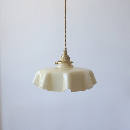 Florale Retro Glass Flower Pendant Light