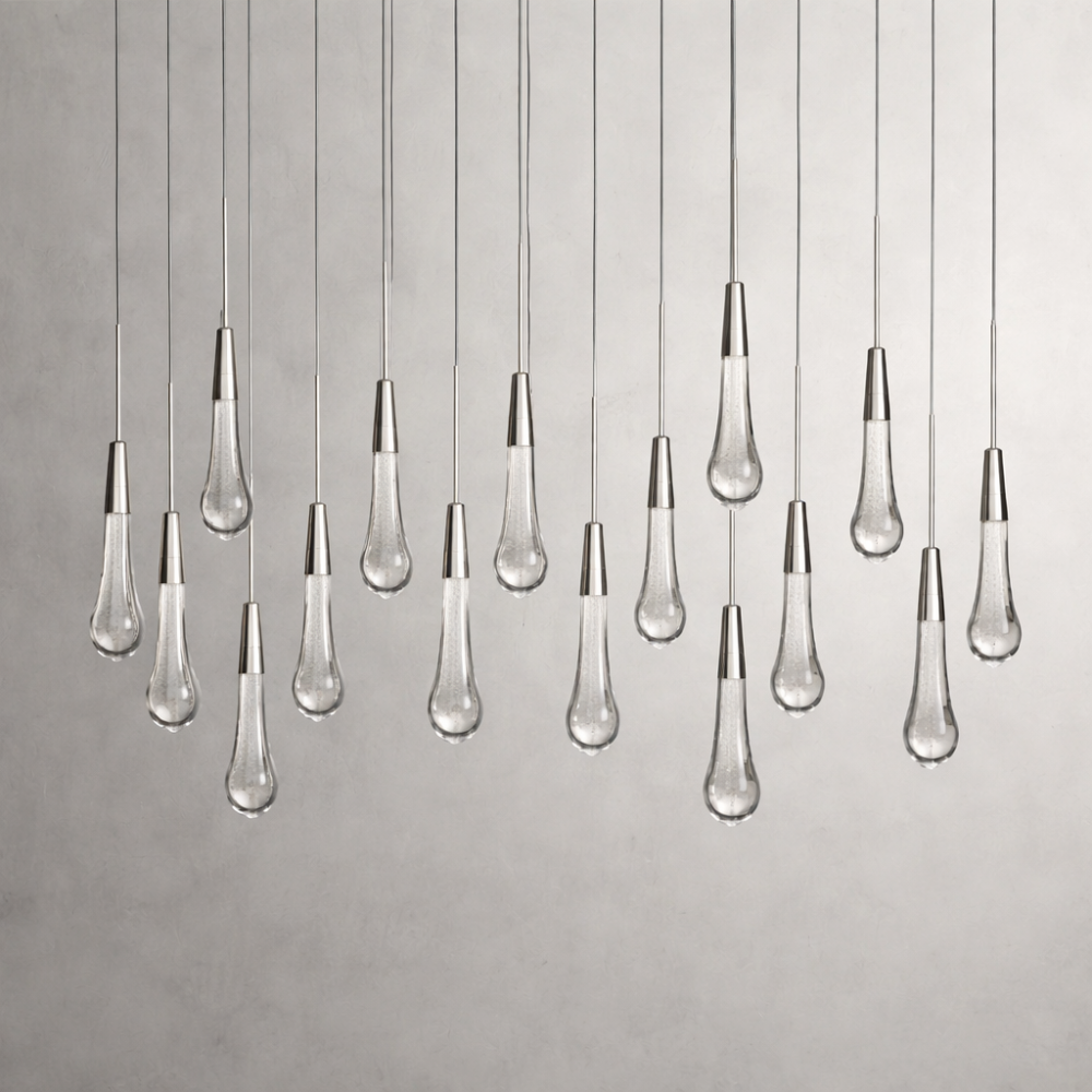 Soltaire Raindrop LED Chandelier