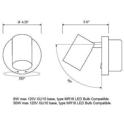 Ascoli Single Switched Wall Sconce