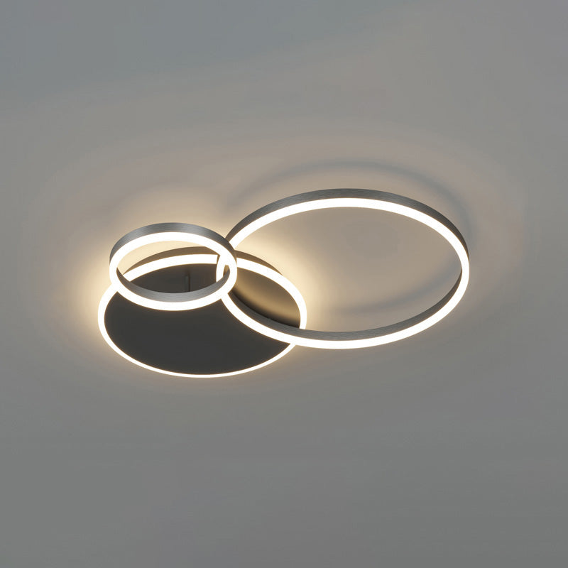 Modern Ring LED Flush Mount Ceiling Light