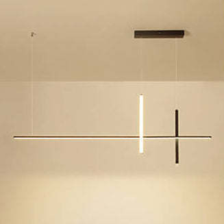 Minimalist Linear LED Pendant Light