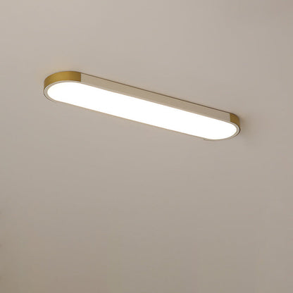 Modern Slim Oval LED Ceiling Light