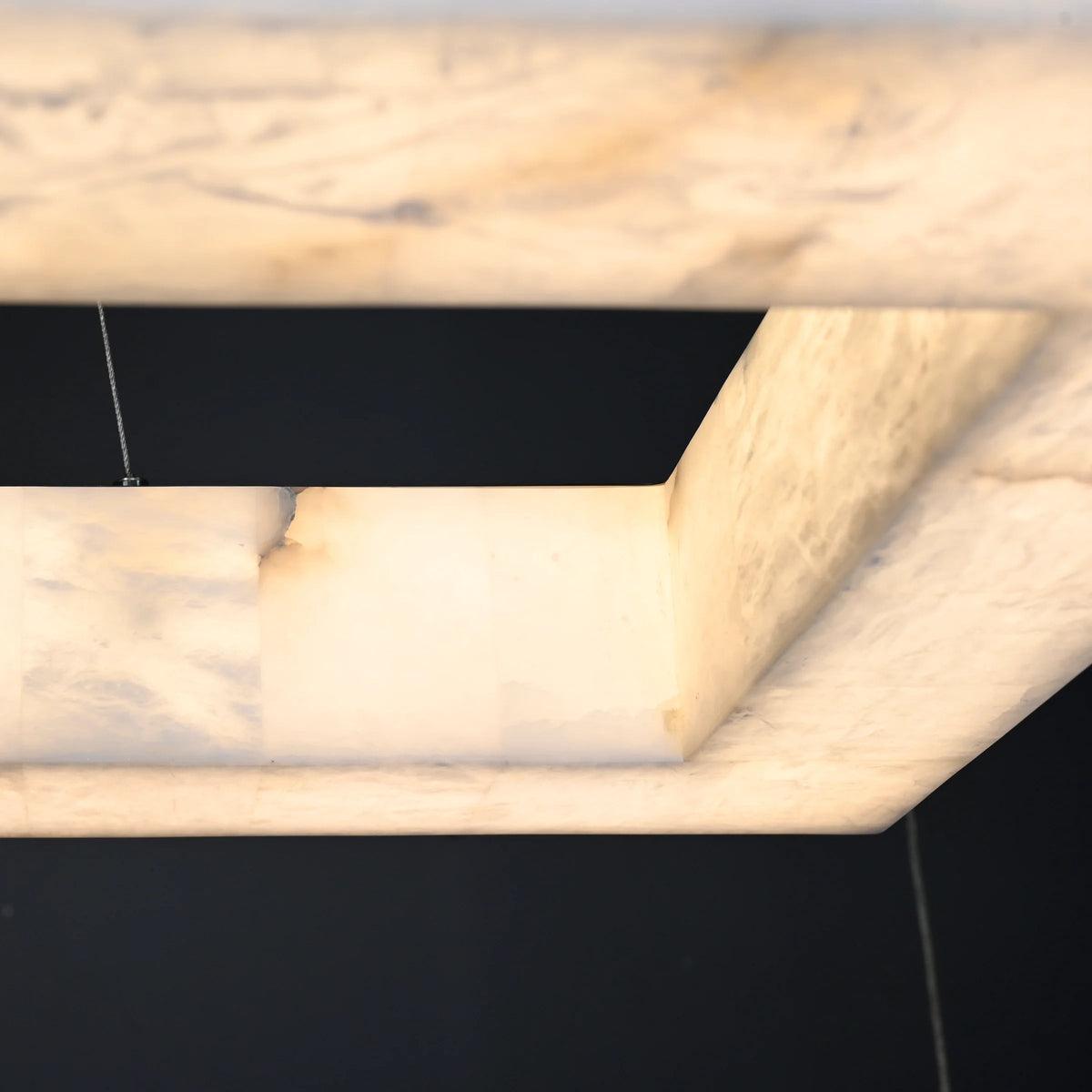 Marble Frame Chandelier