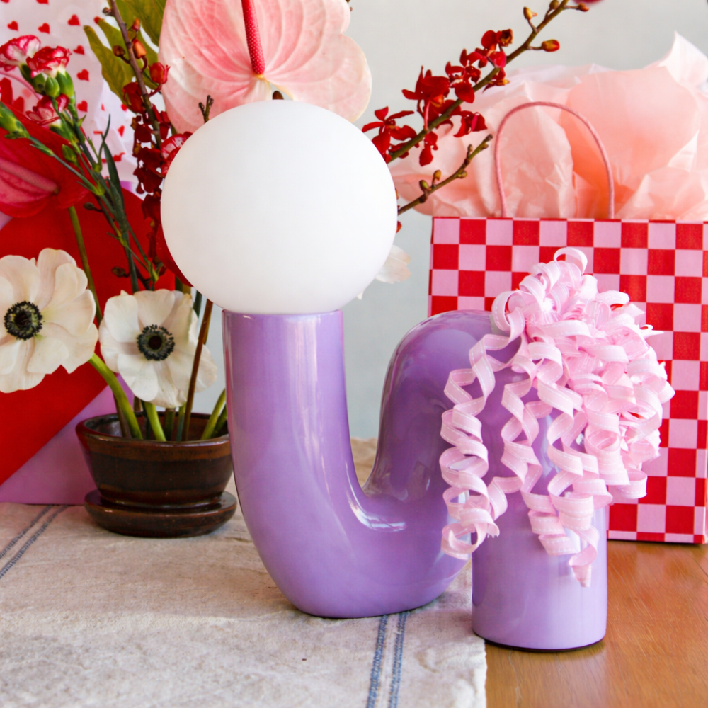Whimsical Spiral Table Lamp
