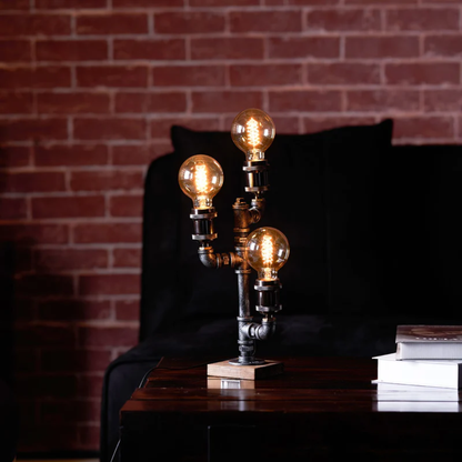 Wood Edison Table Lamp
