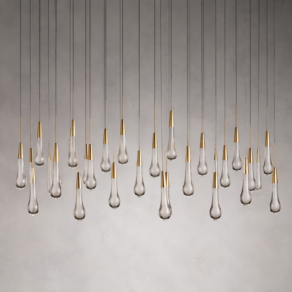 Soltaire Raindrop LED Chandelier
