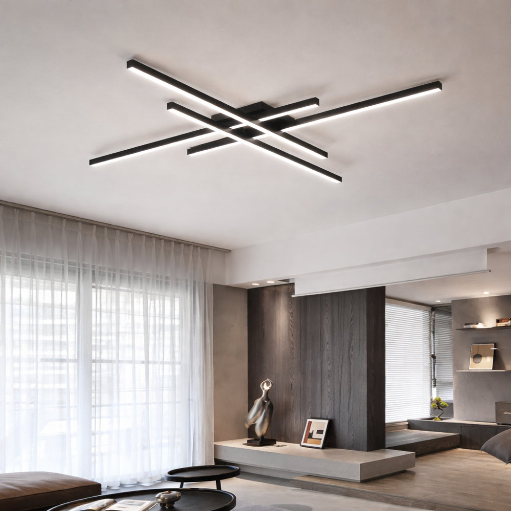 WOMO Simple Low Profile Flush Mount Ceiling Light-WM1004