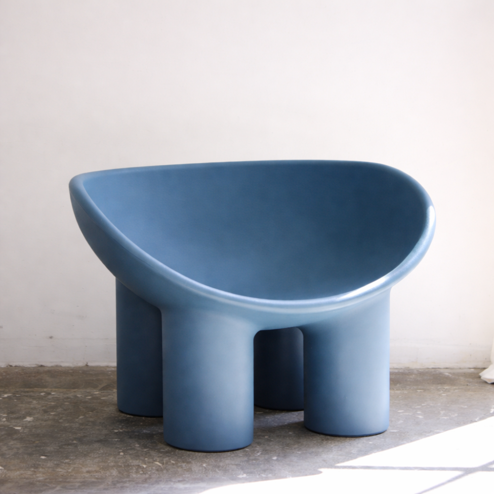 Sculpted Cylinder Chair