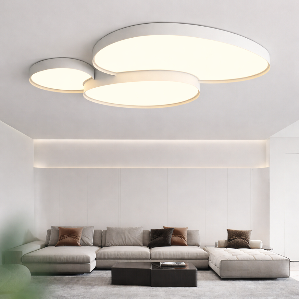 Modern Low Profile LED Flush Mount Ceiling Light