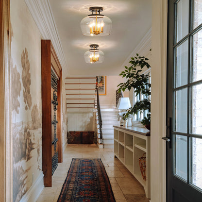 Glasyn Drum Ceiling Light