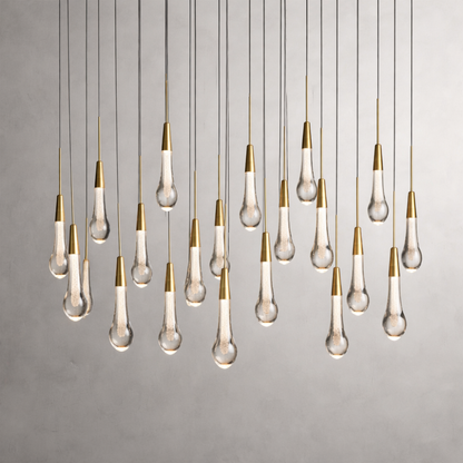 Soltaire Raindrop LED Chandelier