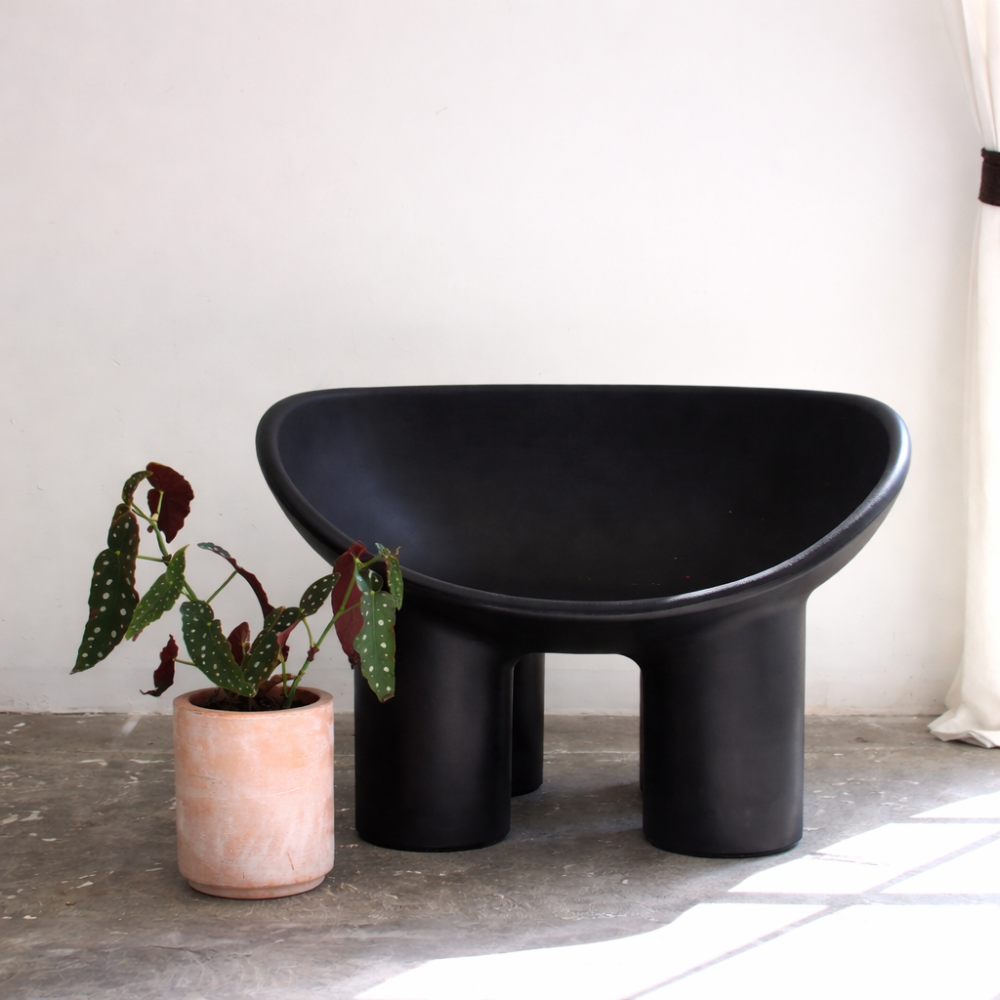 Sculpted Cylinder Chair