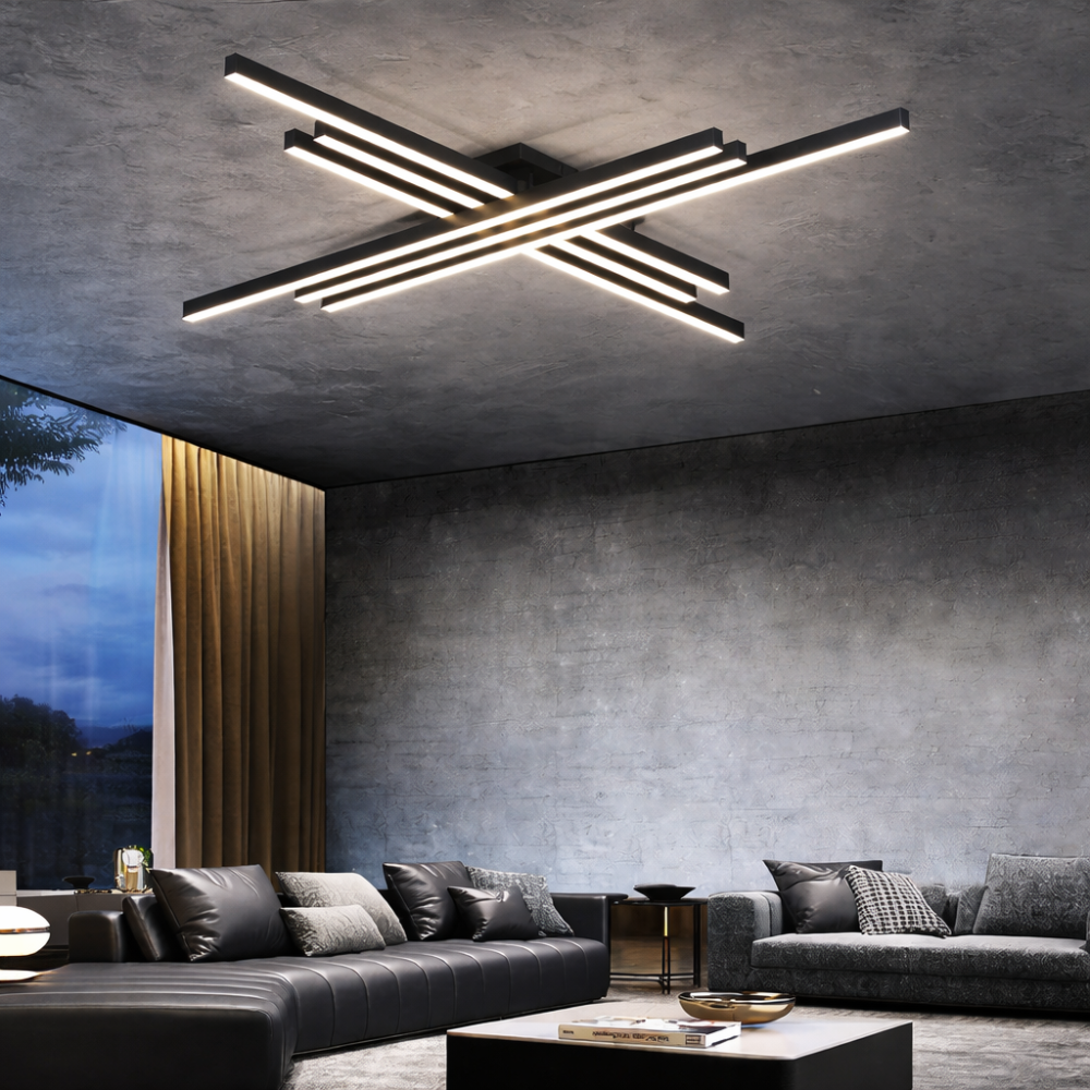 WOMO Simple Low Profile Flush Mount Ceiling Light-WM1004