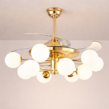 LED Chandelier Ceiling Fan