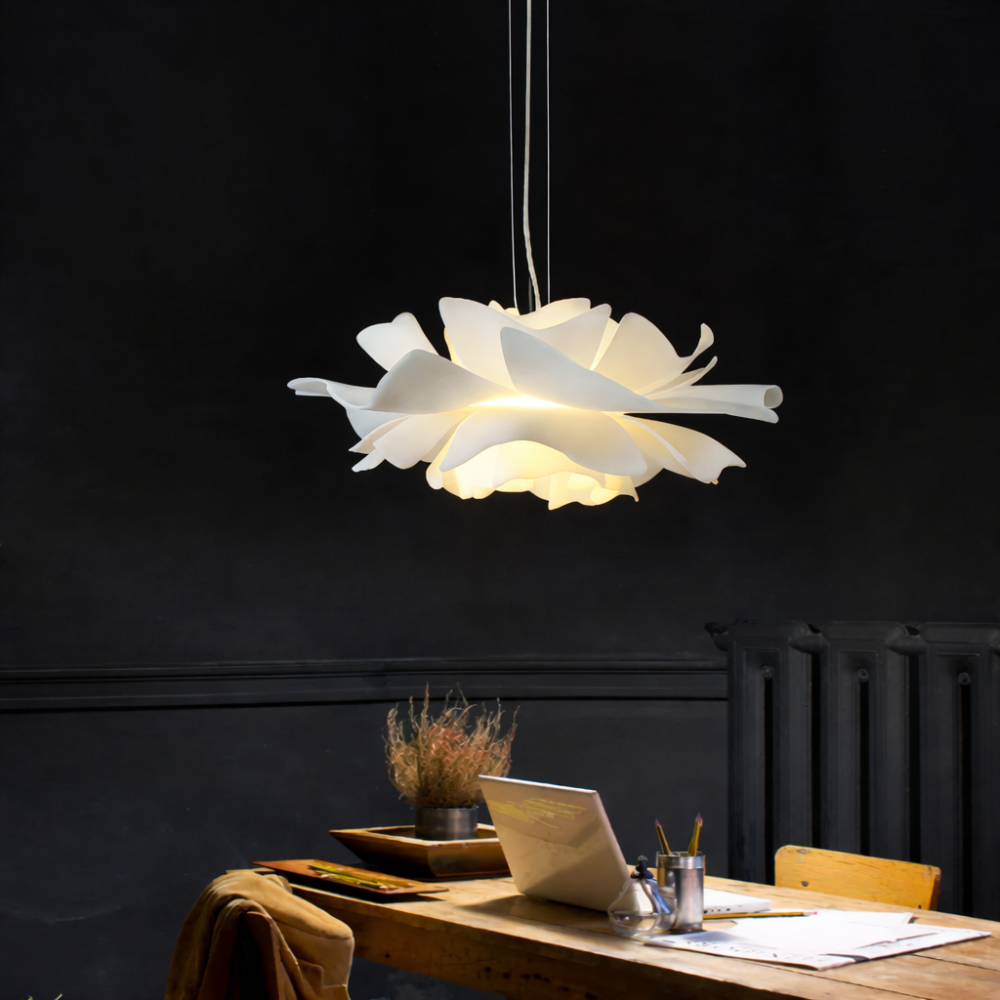 Modern Floral Acrylic Pendant Light
