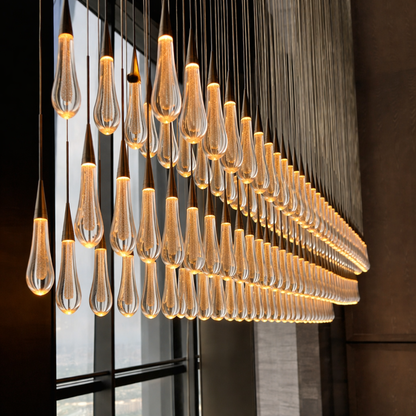 Soltaire Raindrop LED Chandelier
