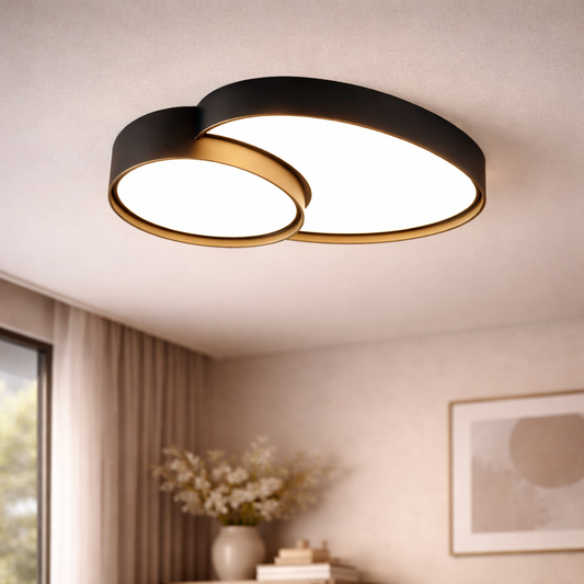 Modern Low Profile LED Flush Mount Ceiling Light