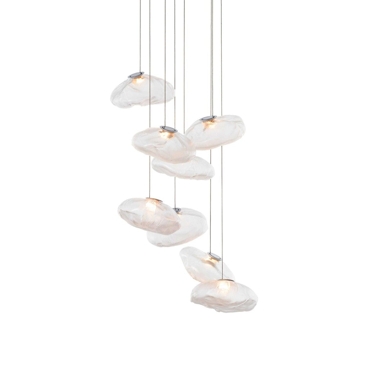 Random Glass Pendant Light