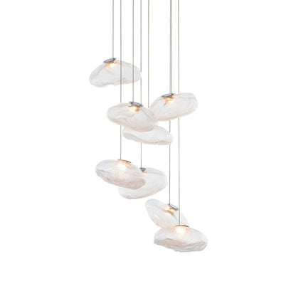 Random Glass Pendant Light