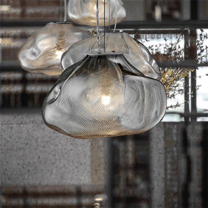 Random Glass Pendant Light