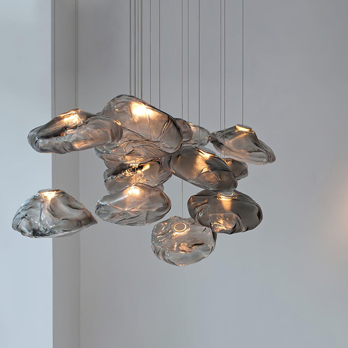Random Glass Pendant Light