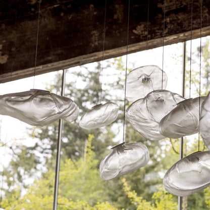 Random Glass Pendant Light