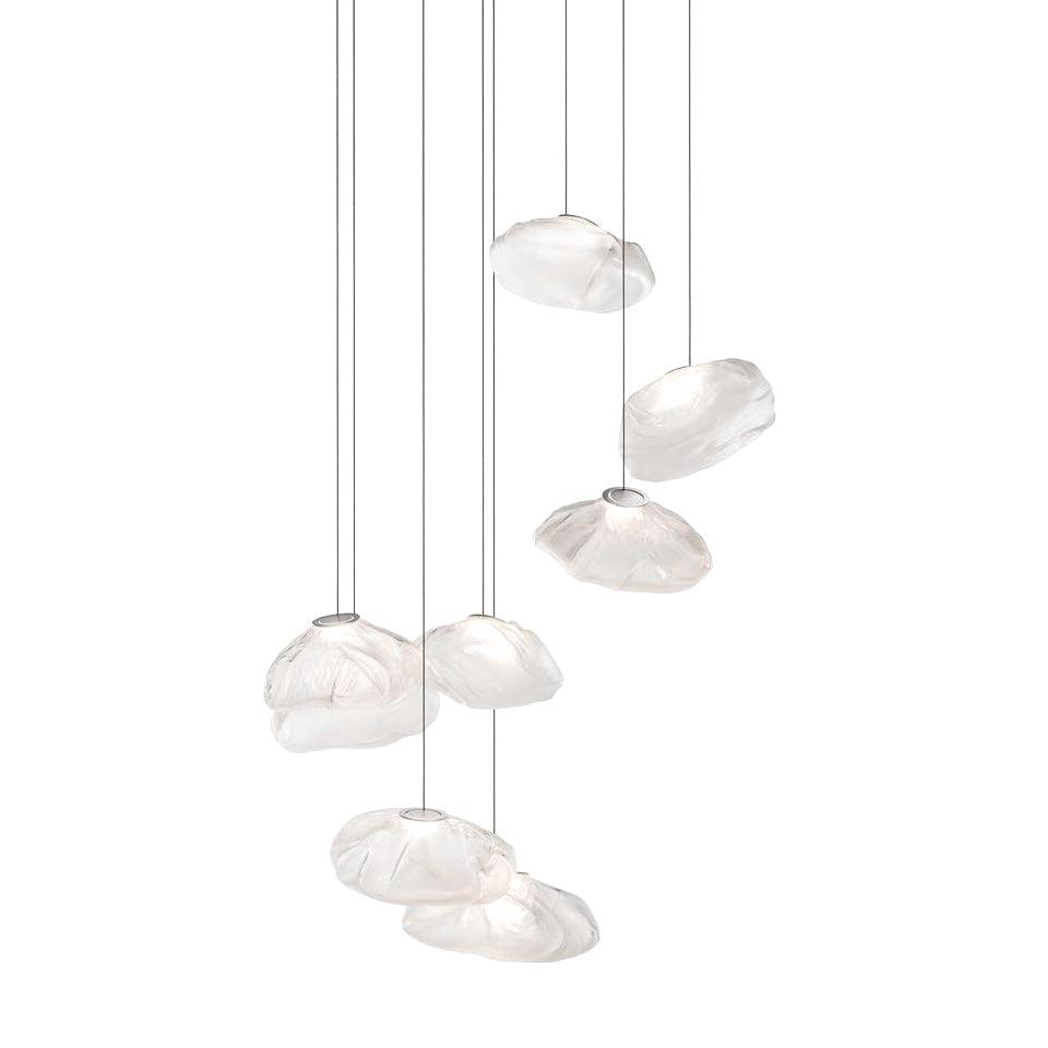 Random Glass Pendant Light