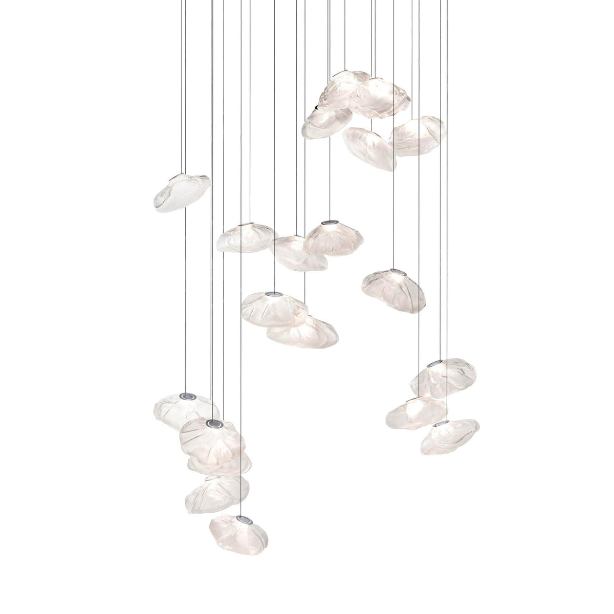Random Glass Pendant Light