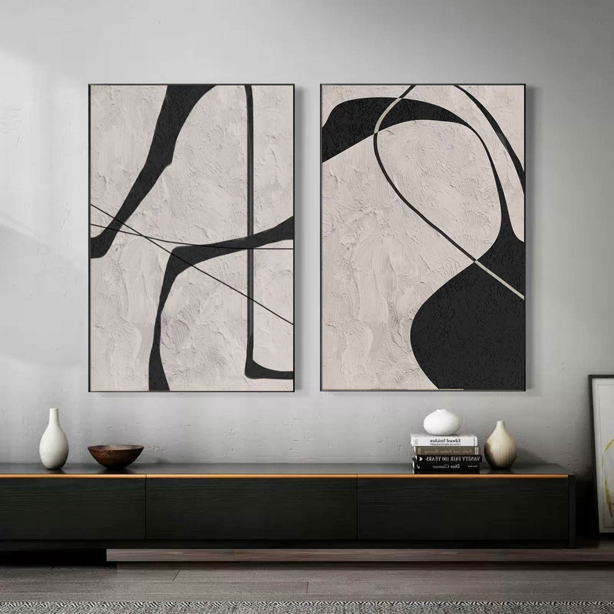 Textured Canvas Painting Set