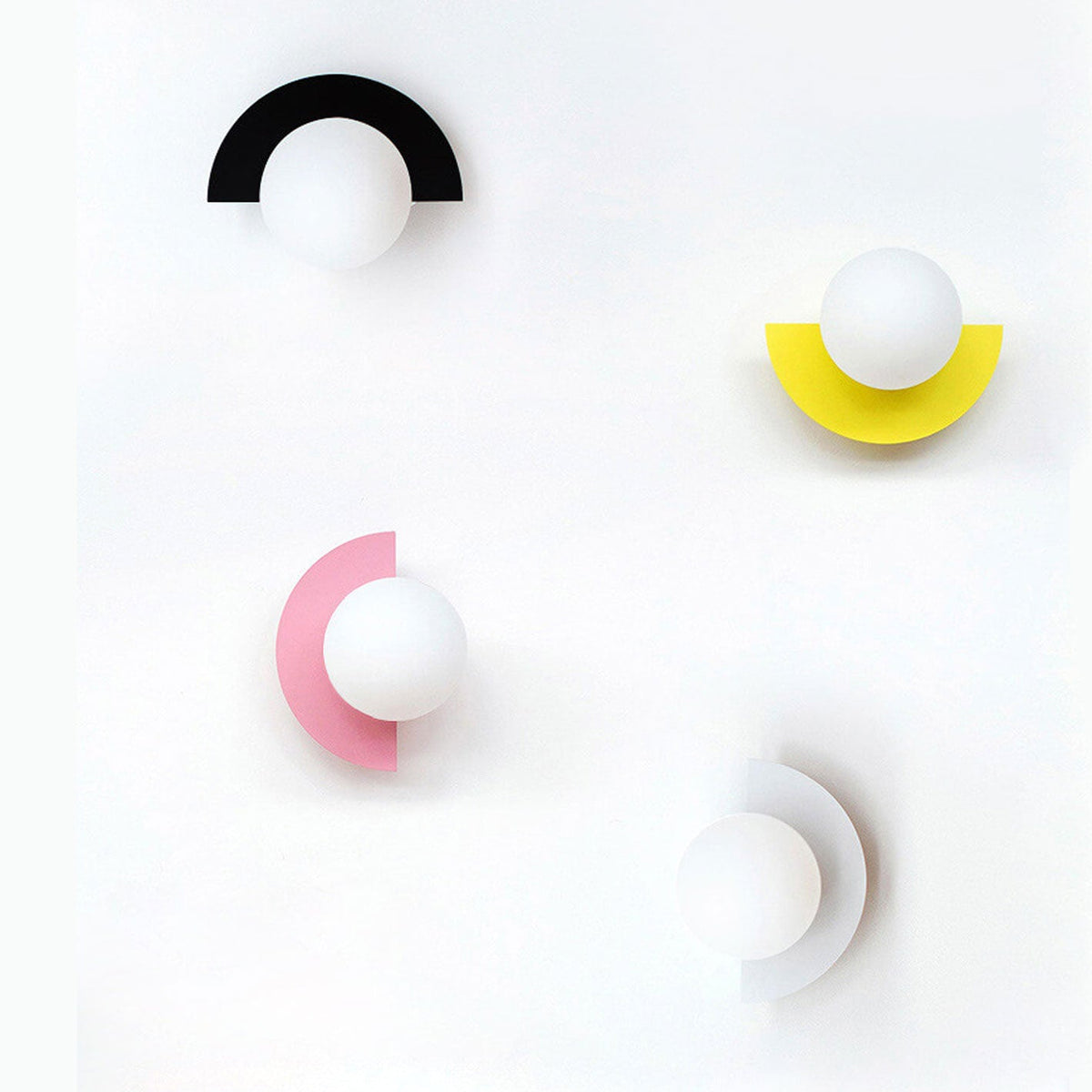 Color Pop Globe Wall Sconce Light