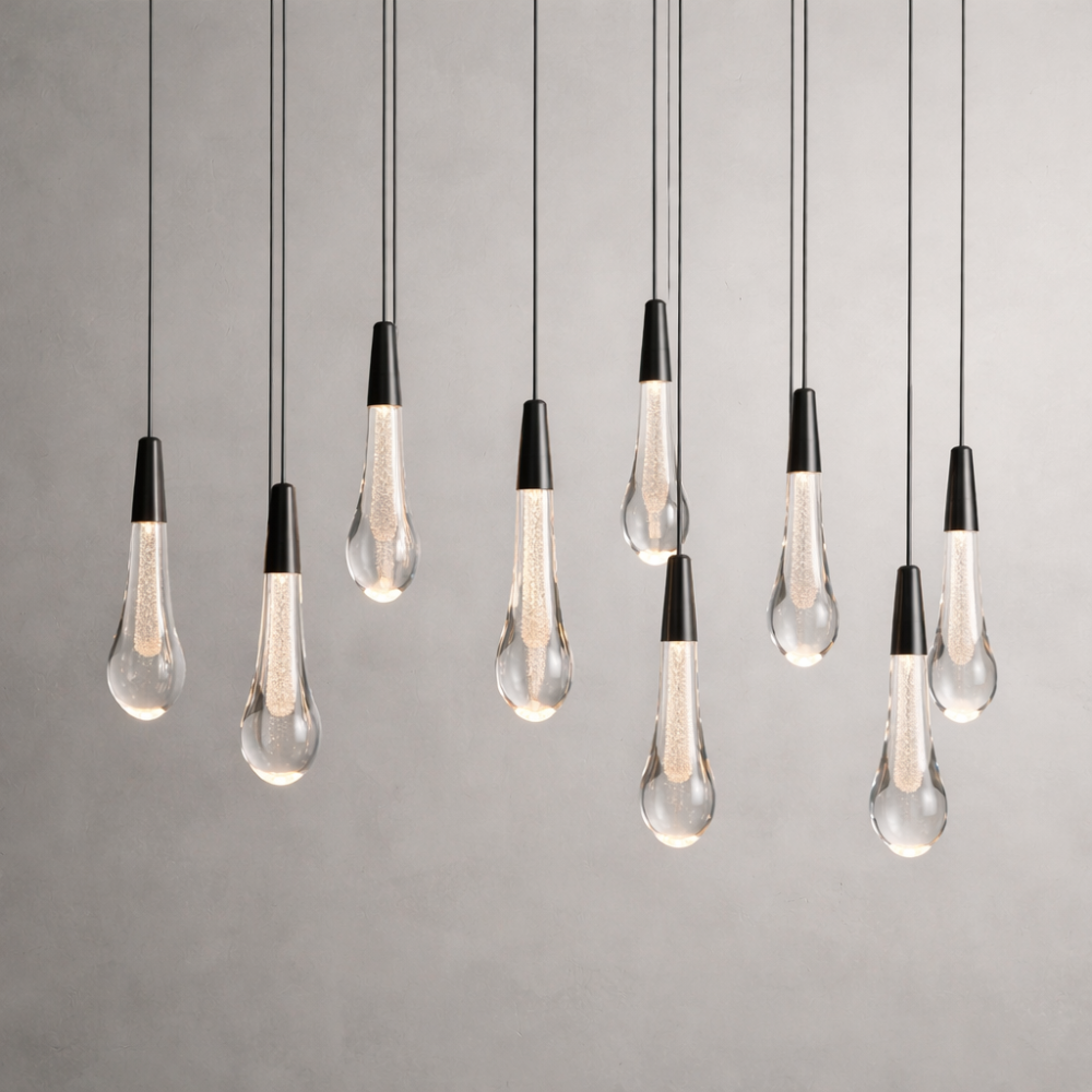 Soltaire Raindrop LED Chandelier