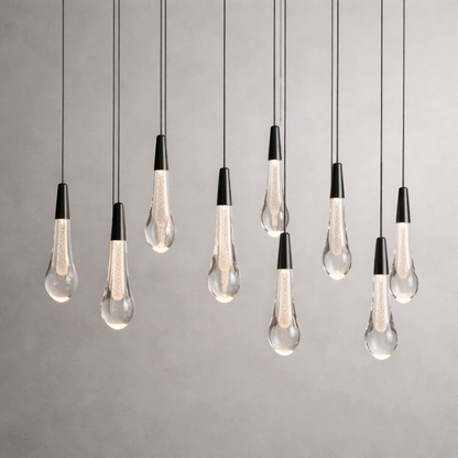 Soltaire Raindrop LED Chandelier