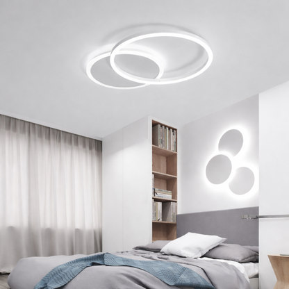 Modern Ring LED Flush Mount Ceiling Light