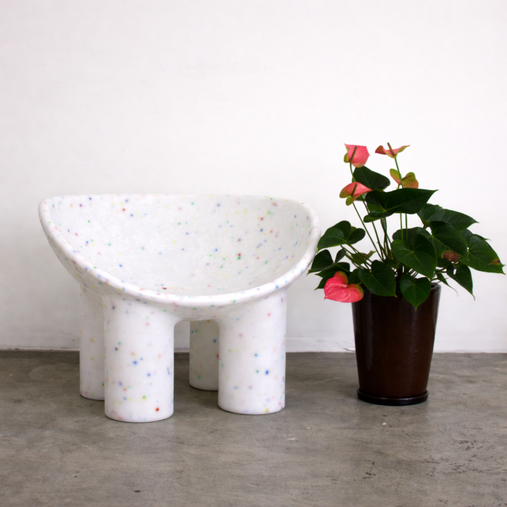 Sculpted Cylinder Chair