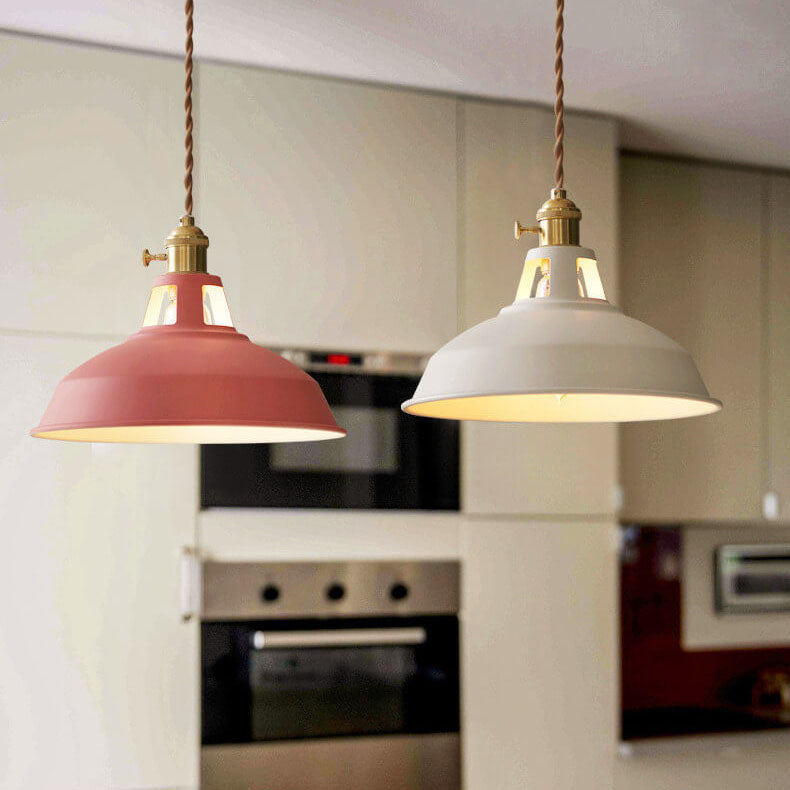 Industrial Vintage Barn Shade Pendant Light