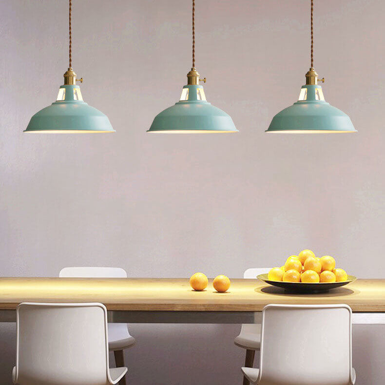 Industrial Vintage Barn Shade Pendant Light