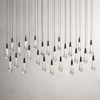 Soltaire Raindrop LED Chandelier