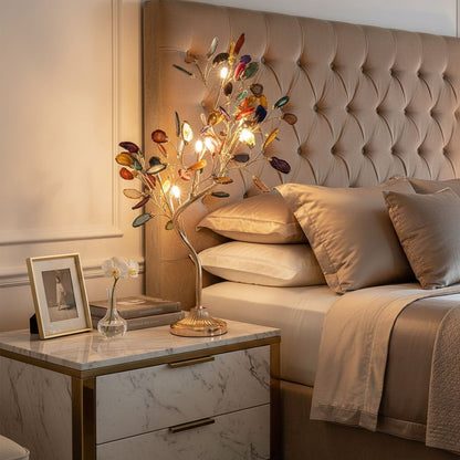 Aganova Crystal Agate Table Lamp