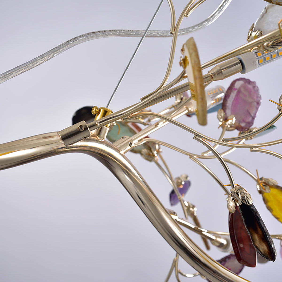 Aganova Crystal Agate Table Lamp