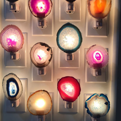 Aganova Crystal Agate Table Lamp