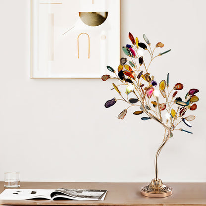 Aganova Crystal Agate Table Lamp