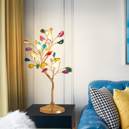 Aganova Crystal Agate Table Lamp