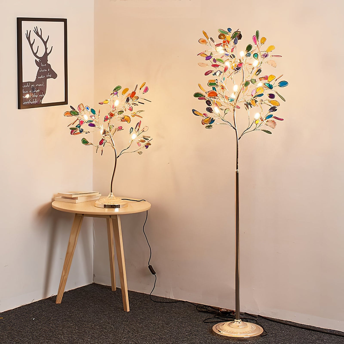 Aganova Crystal Agate Table Lamp