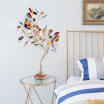 Aganova Crystal Agate Table Lamp