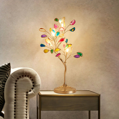 Aganova Crystal Agate Table Lamp
