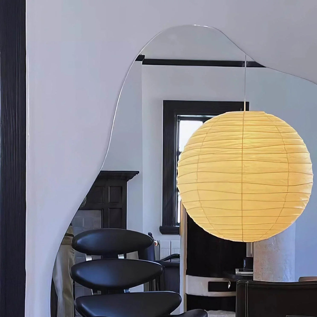 ZenSphere Washi Paper Pendant Light