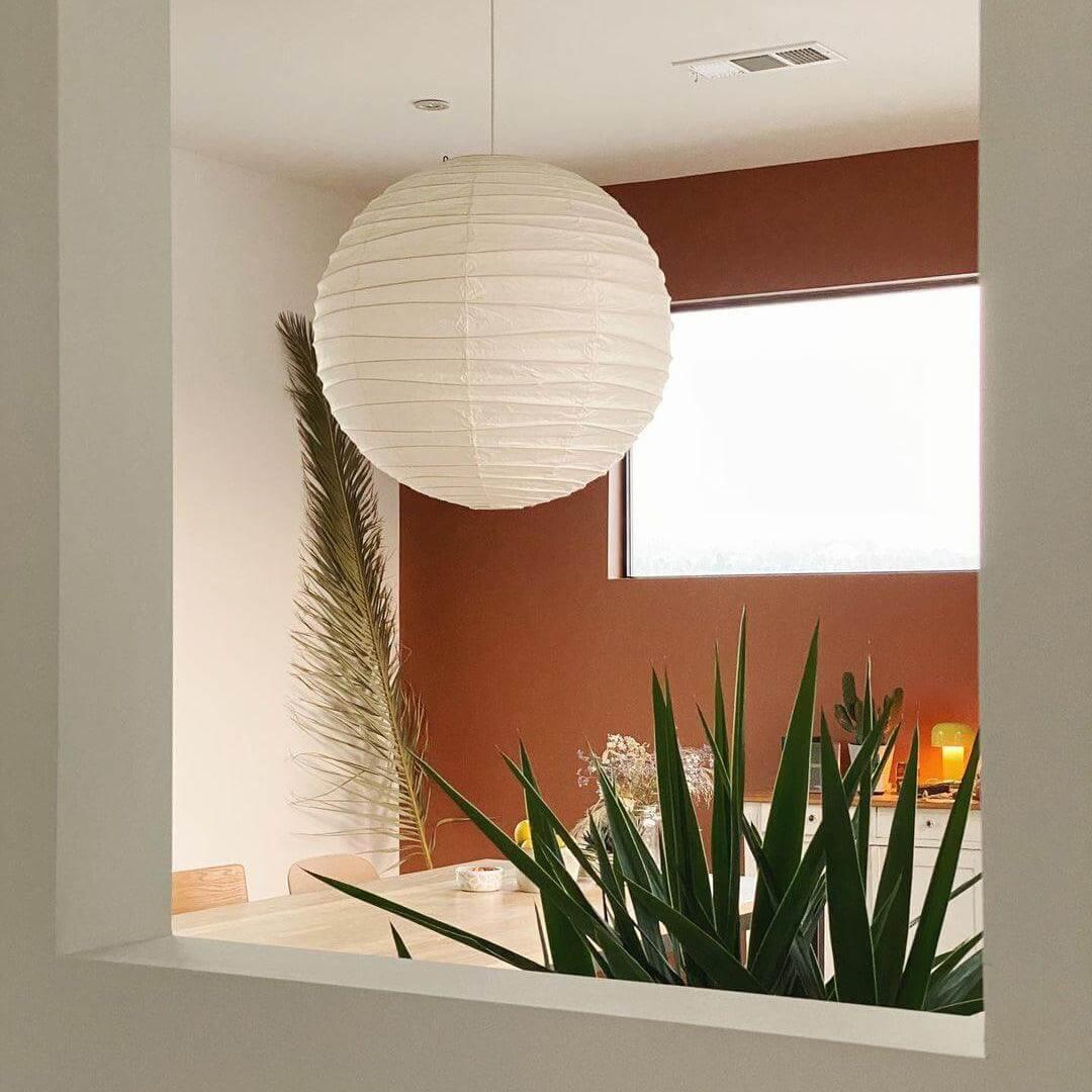 ZenSphere Washi Paper Pendant Light