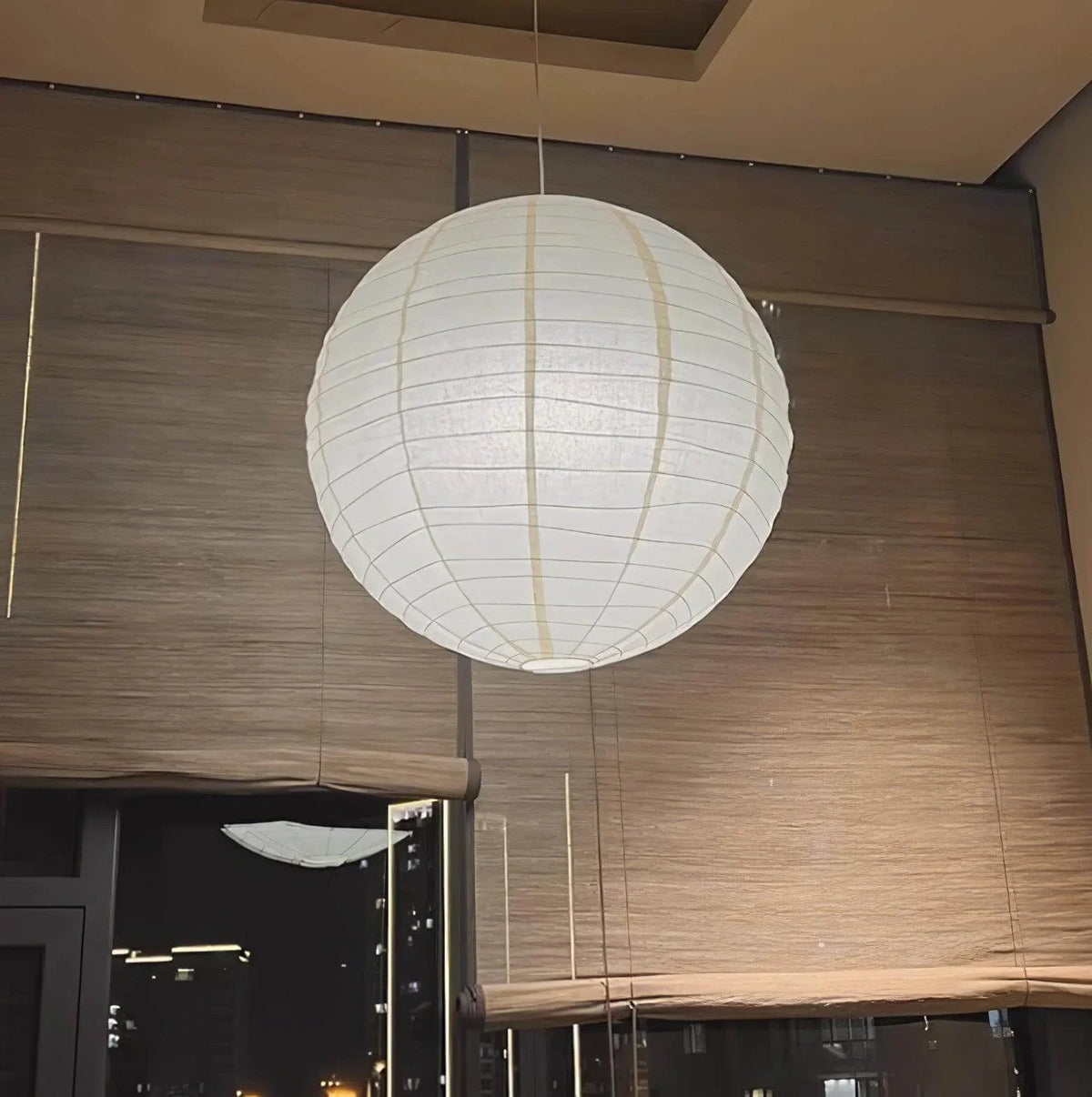 ZenSphere Washi Paper Pendant Light