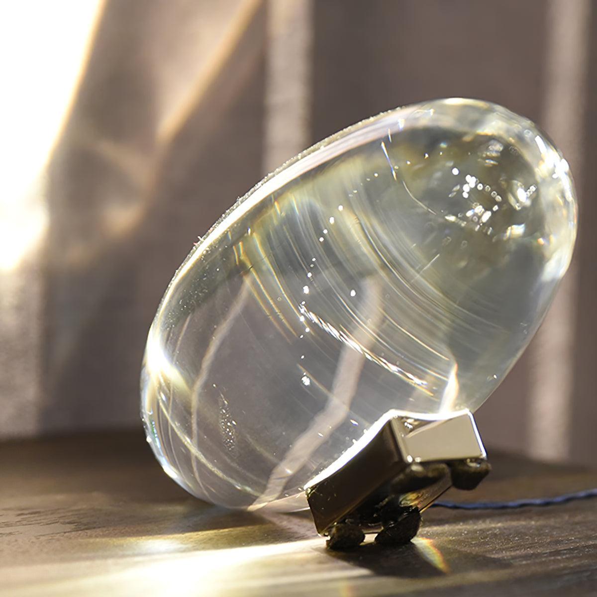 Glass Glow Table Lamps