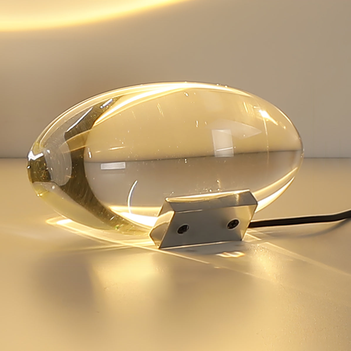 Glass Glow Table Lamps
